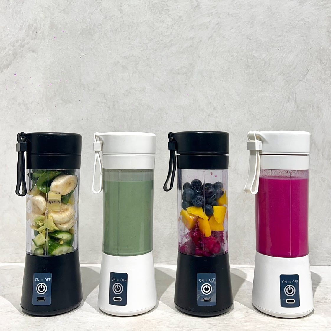 メーカー人気商品、家庭用小型キッチン家電、6枚刃、充電式、ポ - Portable Blender Usb Rechargeable のレビューと価格