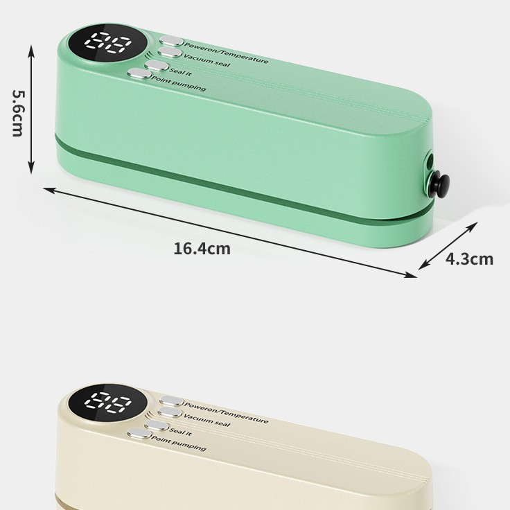 小型ワイヤレス真空シーラー、充電式家庭用食品用プラスチックシ - Food Vacuum Sealer Machine のレビューと価格